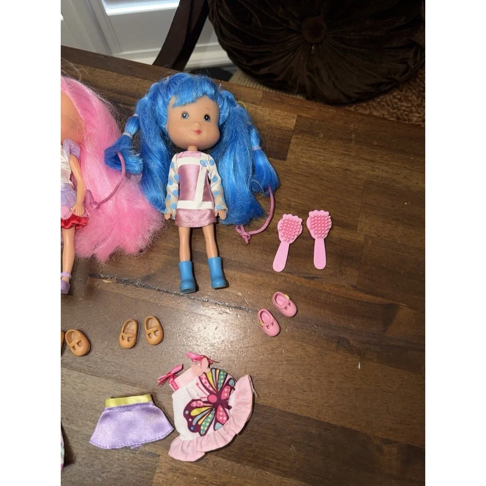 Strawberry Shortcake Playmates Blue Berry,‎ Candy Pop And Sweet Creeps